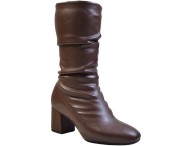 Bota Cano Médio Beira Rio - Napa Chocolate