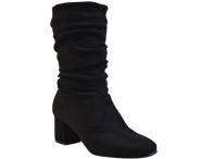 Bota Cano Médio Beira Rio - Camurça Preto