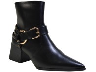 Bota Salto Médio Ramarim - Preto