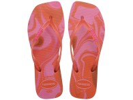 Chinelo Havaianas Slim Square Jelly - Blossom
