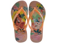 Chinelo Infantil Havaianas Kids Slim Princess - Laranja
