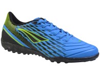 Chuteira Society Penalty Garra Y2 - Azul/Preto/Amarelo