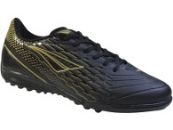Chuteira Society Penalty Garra Y2 - Preto/Dourado