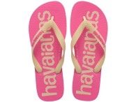 Chinelo Havaianas Top Logomania 2 - Rosa Flux