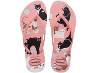 Havaianas Slim Pets - Manga Rosa 