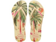 Chinelo Havaianas Slim Summer Bliss - Buttercream