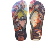 Chinelo Havaianas Top Naruto - Cinza Aço