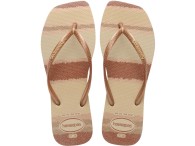 Chinelo Havaianas Slim Square Pallete - Areia