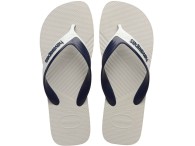 Chinelo Havaianas Dual - Branco/Marinho