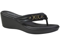 Tamanco Piccadilly - Preto/Preto