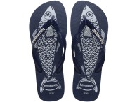 Chinelo Havaianas Top Nautical - Marinho/Branco