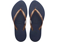 Chinelo Havaianas Slim Point - Marinho/Azul Indigo