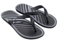 Chinelo Rider Feel - Preto/Cinza/Branco