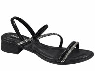 Sandália Salto Baixo Dakota - Preto