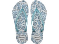 Chinelo Havaianas Slim Daydream - Branco