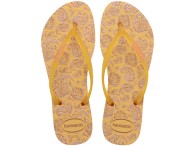 Chinelo Havaianas Slim Daydream - Amarelo Caja