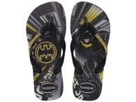 Chinelo Infantil Havaianas Kids Top Warner - Preto/Preto