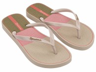 Chinelo Ipanema Daily - Bege/Dourado