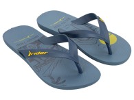 Chinelo Rider Feel Graphics - Azul/Azul/Amarelo