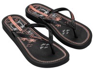 Chinelo Ipanema Anatômica Print - Preto